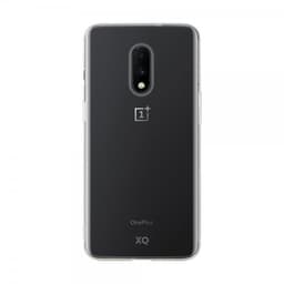 XQISIT OnePlus 7 Suojakuori Flex Case Läpinäkyvä Kirkas