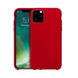 XQISIT iPhone 11 Pro Max Kuori Silikoniii Merlot Red