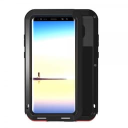 Love Mei PoweRFul Case till Samsung Galaxy Note 8 Super GUARD Deksel Stötsäkert Svart