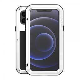 Love Mei iPhone 12 Mini Cover Powerful Case Hvid