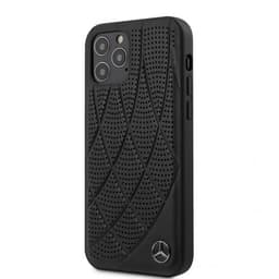 Mercedes Benz iPhone 12/iPhone 12 Pro Suojakuori Bow Cover Musta