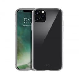 XQISIT iPhone 11 Pro Max Deksel Phantom Glass Transparent Klar