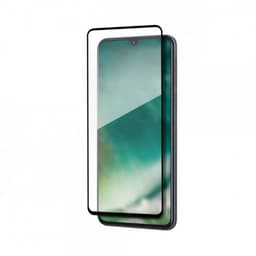 XQISIT Samsung Galaxy A41 Skjermbeskytter Tough Glass Case friendly