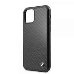 BMW iPhone 11 Pro Max Deksel Karbonfibertekstur Svart