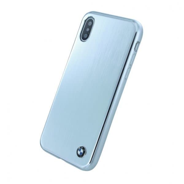 BMW Skal till iPhone X/Xs Borstad Aluminium Silver