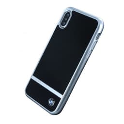 BMW Skal till iPhone X/Xs Aluminium Remsa TPU Svart Silver