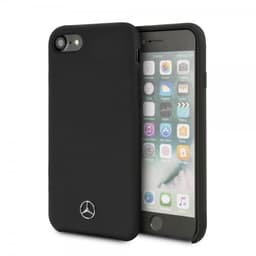 Mercedes Benz iPhone 7/8/SE Cover med Logo Sort