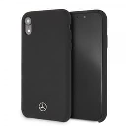 Mercedes Benz iPhone Xr Deksel Silikon Logo Svart