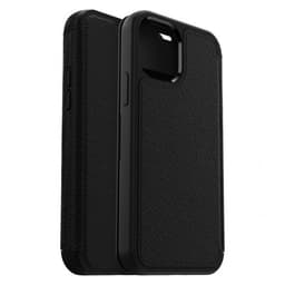 iPhone 12/iPhone 12 Pro Etui Strada Series Shadow Black