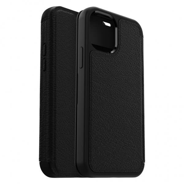 iPhone 12/iPhone 12 Pro Fodral Strada Series Shadow Black