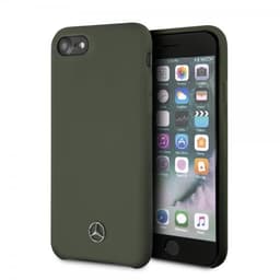 Mercedes Benz iPhone 7/8/SE Deksel med Logo Grønn