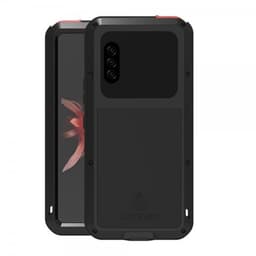 Love Mei Sony Xperia 10 II Suojakuori Powerful Case Musta