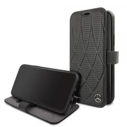 Mercedes Benz iPhone 11 Suojakotelo Perforoitu Musta