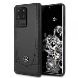 Mercedes Benz Samsung Galaxy S20 Ultra Kuori Perforoitu Musta