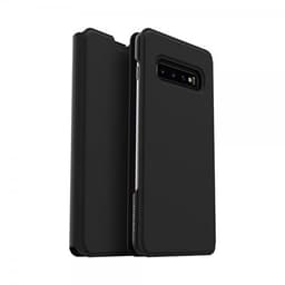 Samsung Galaxy S10 Plus Fodral Strada Via Svart