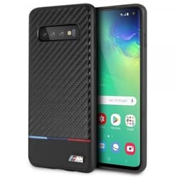 BMW Samsung Galaxy S10 Hiilikuiturakenne M-Sport Kovamuovi Kuori Musta