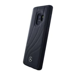 Mercedes Benz Organic II Deksel till Samsung Galaxy S9 Ekte Skinn Svart