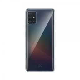 XQISIT Samsung Galaxy A51 Skal Phantom Glass Transparent Klar