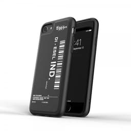 Diesel iPhone 6/6S/7/8/SE Suojakuori Moulded Case Core Barcode Musta