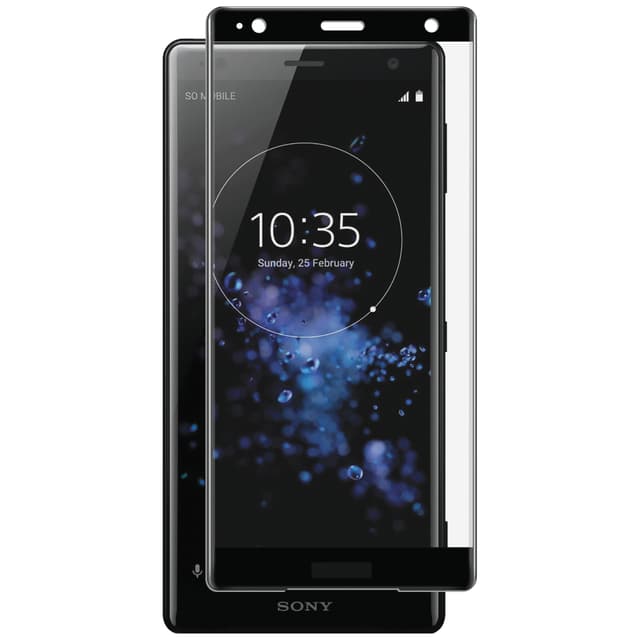 Panzer skärmskydd Sony Xperia XZ2 (svart)