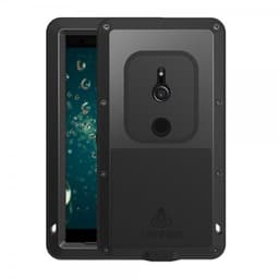 Love Mei Sony Xperia XZ2 Deksel PoweRFul Case Svart