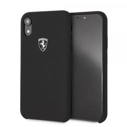 Ferrari iPhone Xr Cover Silikonee med Logo Sort