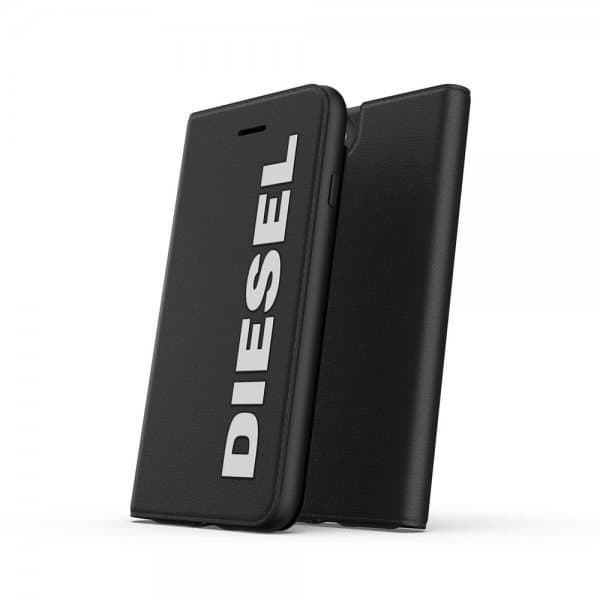 Diesel iPhone 6/6S/7/8/SE Etui Booklet Case Core Sort