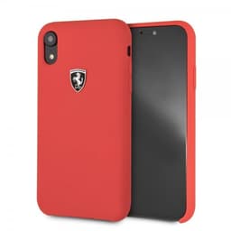 Ferrari iPhone Xr Deksel Silikon med Logo Rød