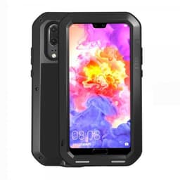 Love Mei PoweRFul Case till Huawei P20 Super GUARD Deksel Stötsäkert Svart