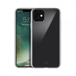 XQISIT iPhone 11 Cover Phantom Glass Transparent Klar
