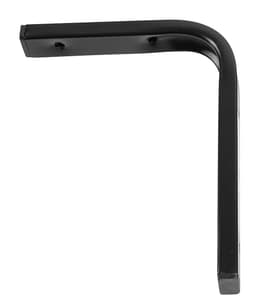 Hyllkonsol F-profil 120x150 mm - svart