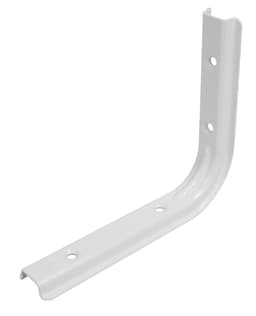 Hyllkonsol U-profil 125x150 mm - vit