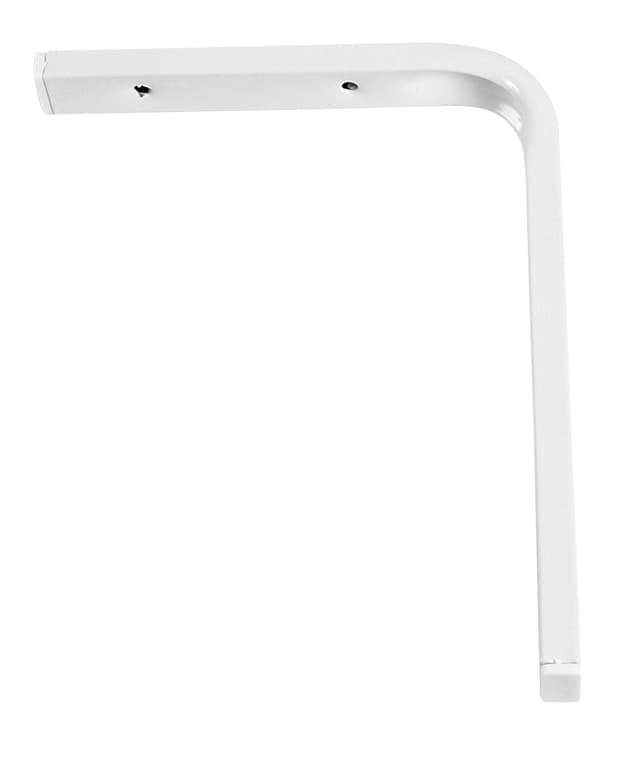 Hylleknekt F-profil 150x200 mm - hvit