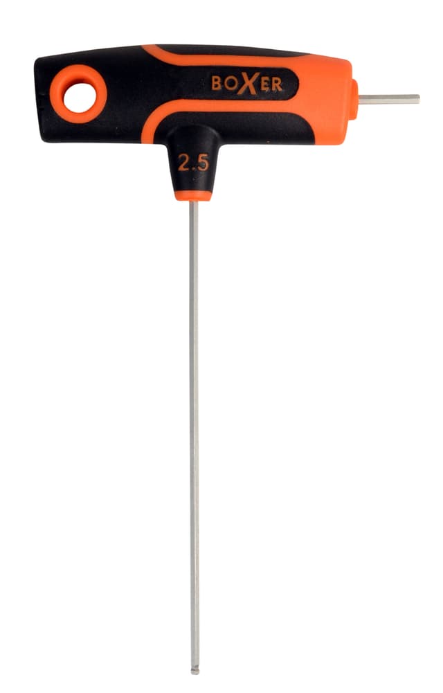 Unbrako-T-nyckel med kula - 2,5 mm