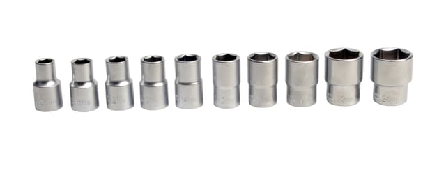 Hylsor ½" - 10 delar