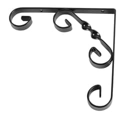 Hyllkonsol Curl 150x150 mm - svart