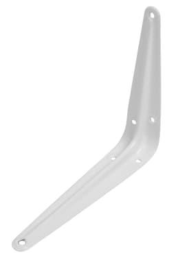 Hylleknekt lett 125x150 mm - hvit