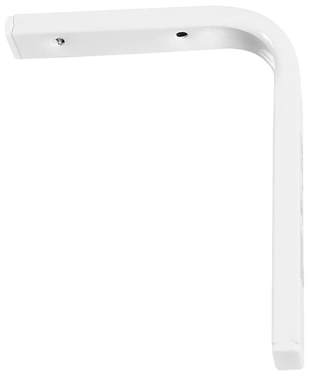 Hylleknekt F-profil 120x150 mm - hvit