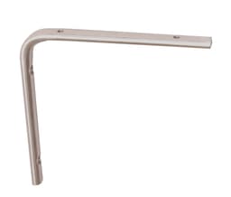 Hylleknekt 200x150 mm - rustfritt stål