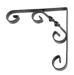 Hyllkonsol Curl 150x150 mm - grå