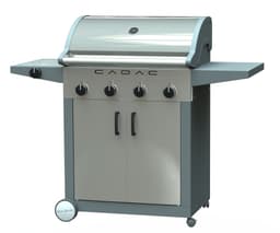Gasolgrill 4B + SB - SS Door Supreme "Entertainer"