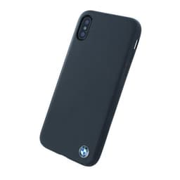 BMW Mobilskal till iPhone X/Xs Äkta läder Svart