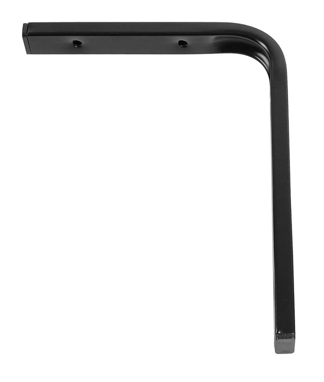 Hylleknekt F-profil 150x200 mm - svart