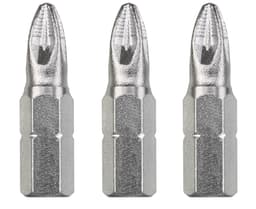 Bits, 25 mm, industri, PZ1, 3 st., på SB-kort