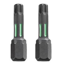 Bits, 25 mm, torsion, T10, 2 st., på SB-kort