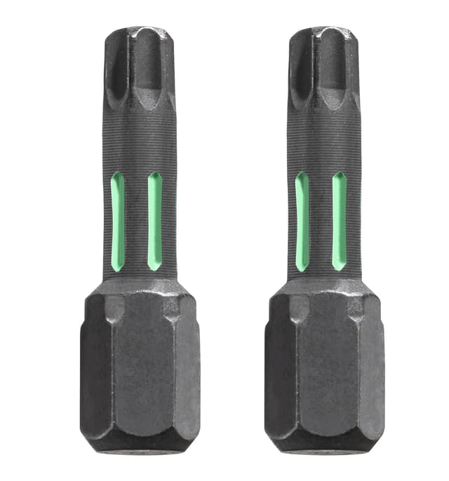 Bits, 25 mm, torsion, T10, 2 stk., på SB-kort