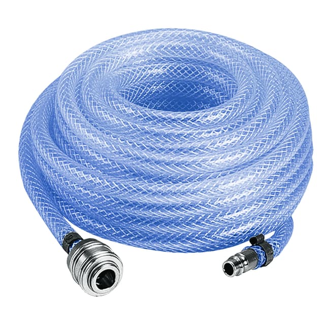Trykkluftslange 6 mm innv. diameter, 10 m, tilbehør til luftkompressor