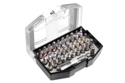 Bitsbox med bältesklämma, 32 delar