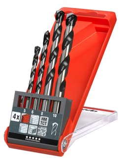 Betongborr, ROCKER, 5-10 mm, 4 delar