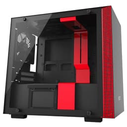NZXT H200i Mini-ITX PC-kabinett (matt sort/rød)
